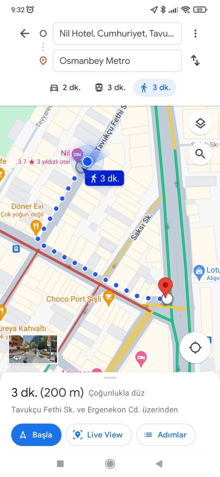 Nil Hotel Istanbul City Center Eksteriør billede